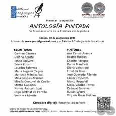 ANTOLOGÍA PINTADA - Sábado, 19 de septiembre 2020